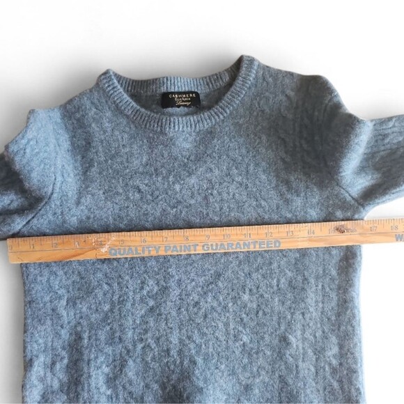 Club Room 100% Cashmere Sweater Sz XS Blue Cable Knit Soft Classic Minimalist - Picture 8 of 10
